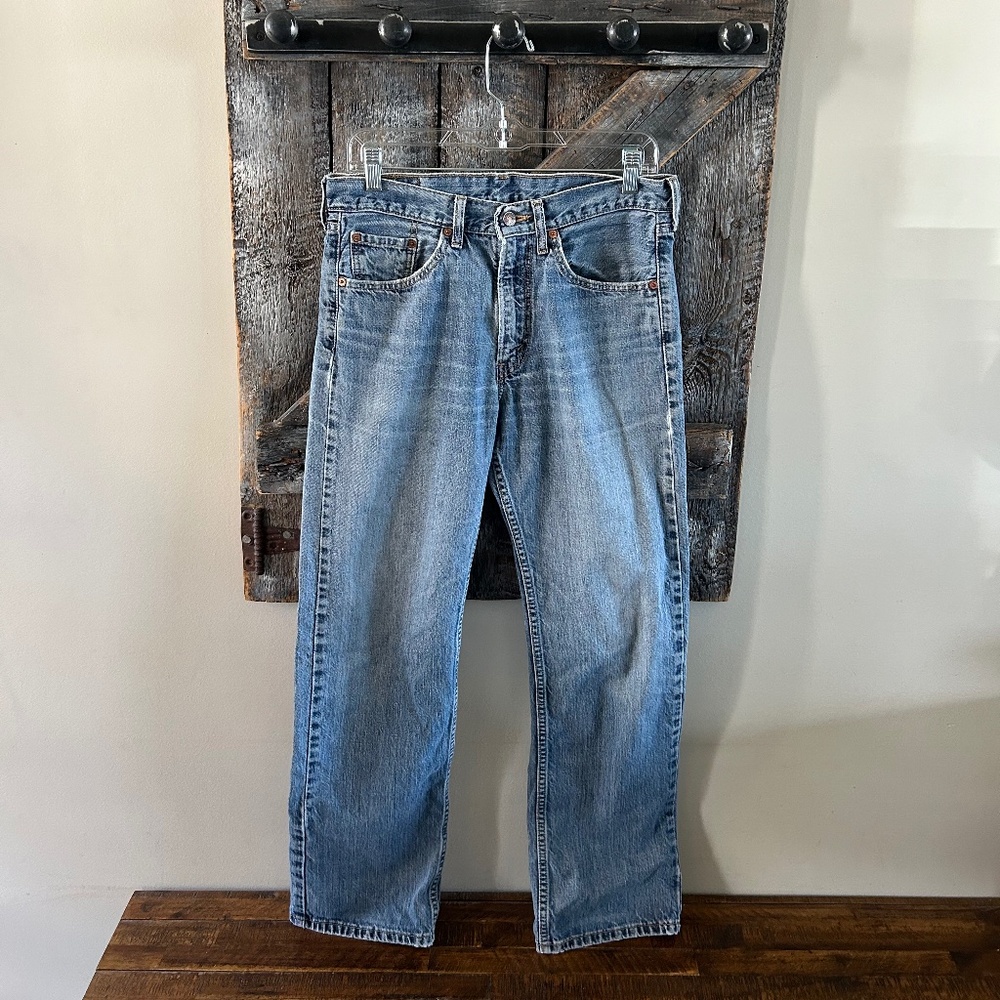 Men's Levi's 521 Faded Stone Wash Jeans - W32 x L30